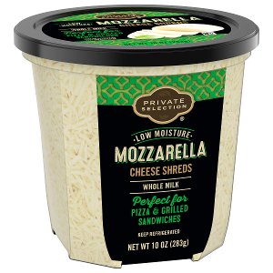 Save $0.50 on Private Selection Shredded Cheese Cup