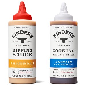 Save $1.25 on Kinder's Dipping or Cooking Sauce