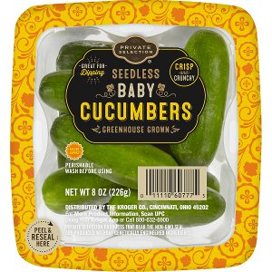 $1.99 PS Baby Cucumbers, 8 oz