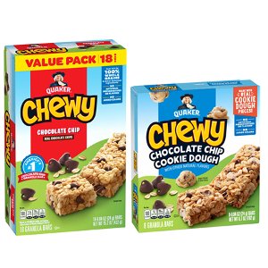 Save $0.50 on 2 Quaker Chewy Granola Bars 5 ct pack or larger