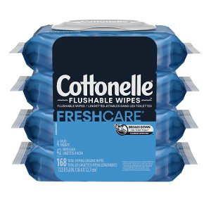 $4.99 Cottonelle Flushable Wipes