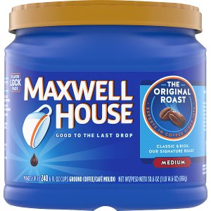 $5.99 Maxwell House or Yuban Coffee