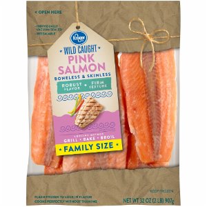 $9.99 Kroger Pink Salmon Fillet