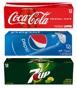 $3.99 Coca-Cola, Pepsi or 7UP