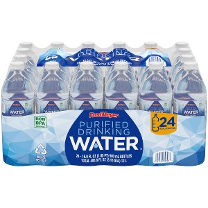 $2.49 Fred Meyer Purified Drinking Water