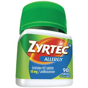 Save $10.00 on Adult ZYRTEC® allergy product