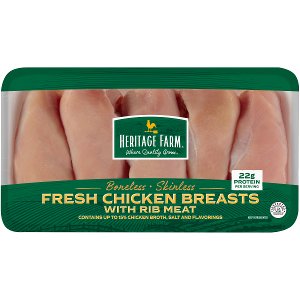 $1.99 lb Heritage Farm Boneless Chicken Breast