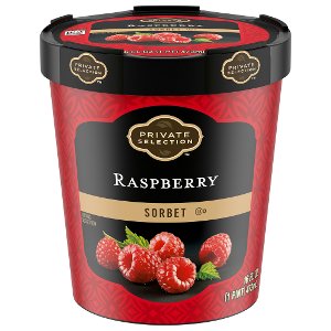 Save $1.00 on Private Selection Raspberry Sorbet