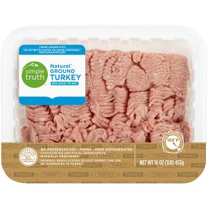 $4.99 ST Natural Ground Turkey, 93% Lean