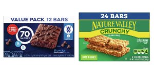 $3.49 Nature Valley or Fiber One Value Pack