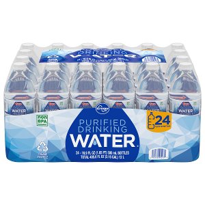 $2.99 Kroger Purified Drinking Water