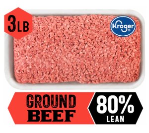$3.99 lb Ground Beef, 80% Lean