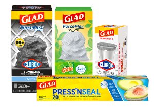 Save 25% off Glad PICKUP OR DELIVERY ONLY 