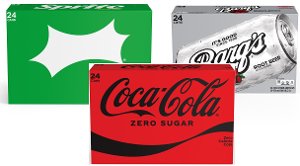 Save 30% on Coca-Cola Family 24 packs PICKUP OR DELIVERY ONLY 