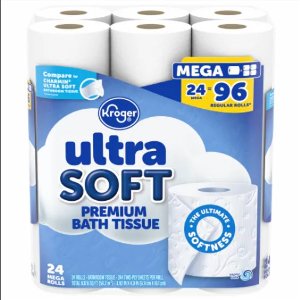 $14.99 Kroger Ultra Soft & Strong Bath Tissue