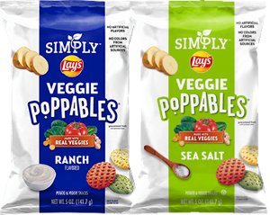 Save $1.50 on Simply Lays Veggie Poppables