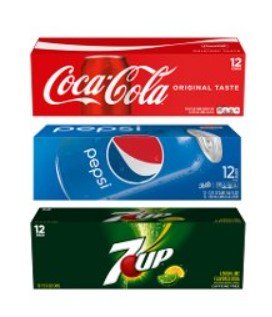 $3.99 Pepsi, Coca-Cola, or 7UP