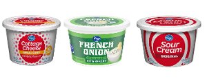 $1.49 Kroger Cottage Cheese, Sour Cream or Dips