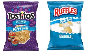$3.49 Party Size Ruffles or Tostitos