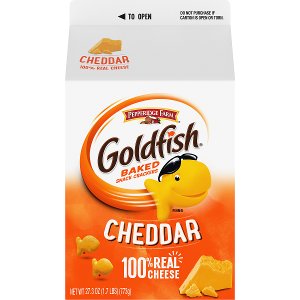 $5.99 Goldfish Carton