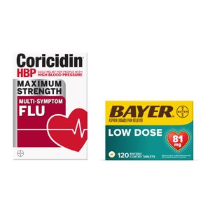 Save $1.50 on Bayer® or Coricidin® HBP item