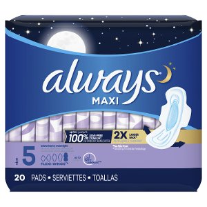 $4.99 Always Pads or Liners