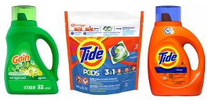 $3.99 Tide or Gain Detergent