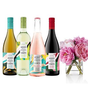 Save $2.00 on Sunny with a Chance of Flowers wines and a floral arrangement