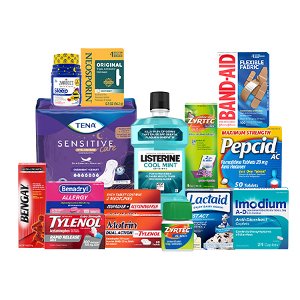 Save $7 on 3 select Tylenol, Listerine, Zyrtec, Benadryl, Band-Aid, Bengay PICKUP OR DELIVERY ONLY