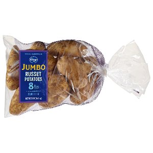 $2.99 Kroger Russet Potatoes, 8 lb