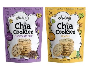 Save $.50 on Audrey's Chia Cookies
