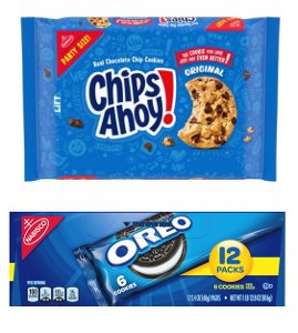 $4.99 Nabisco Party Size Cookies or Multipacks