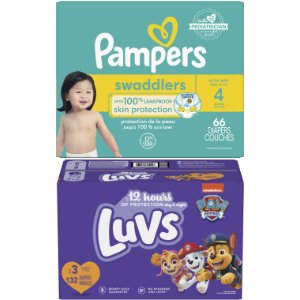 Save $3.00 on Pampers and Luvs Diapers