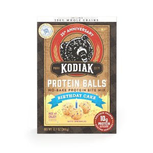 Save $1.00 on Kodiak Cakes Birthday Cake Protein Ball Mix