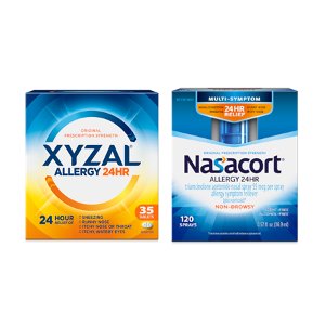 save 5 00 on nasacort or xyzal product Kroger Coupon on WeeklyAds2.com