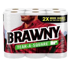save 1 00 on brawny paper towels Food-4-less Coupon on WeeklyAds2.com