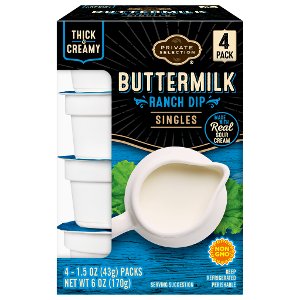 save 0 50 on private selection buttermilk ranch dip singles Kroger Coupon on WeeklyAds2.com