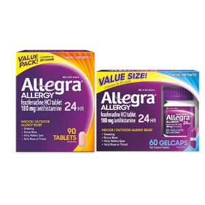 save 10 00 on allegra 60ct gelcap or 70 110ct tablet product Kroger Coupon on WeeklyAds2.com