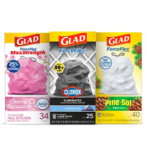 save 1 75 on glad drawstring forceflex maxstrength or glad forceflex or large trash bags Frys Coupon on WeeklyAds2.com