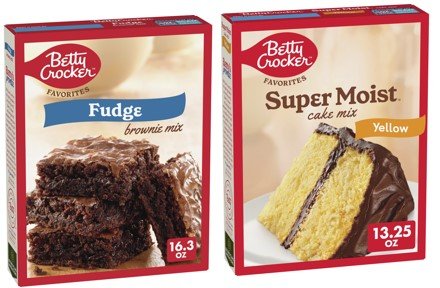 Save 25% off Betty Crocker baking mix PICKUP OR DELIVERY ONLY 