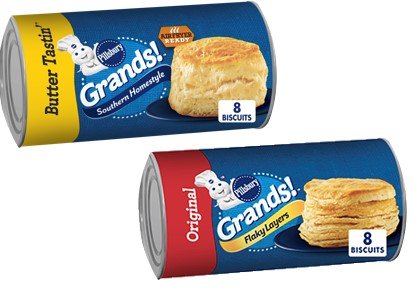 Save $1 on Pillsbury Biscuits PICKUP OR DELIVERY ONLY 
