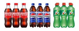 $2.99 Pepsi, Coca-Cola, or 7UP