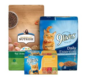 save 5 off 9lives nutrish kibbles n bits and other post pet brands pickup or delivery only Fred-meyer Coupon on WeeklyAds2.com