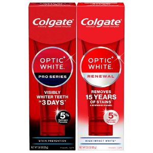 save 3 00 on select colgate optic white pro series or renewal toothpaste Food-4-less Coupon on WeeklyAds2.com