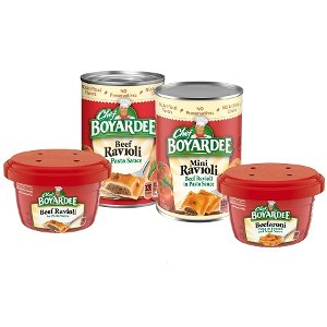 buy 4 chef boyardee canned pastas or microwavable cups get 1 free Fred-meyer Coupon on WeeklyAds2.com