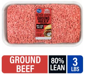 3 79 lb kroger ground beef 80 lean valid in kroger central stores in in oh il mo Fred-meyer Coupon on WeeklyAds2.com