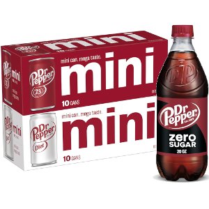 buy 2 dr pepper 10pk mini can packages get 1 dr pepper 20oz bottle free Food-4-less Coupon on WeeklyAds2.com