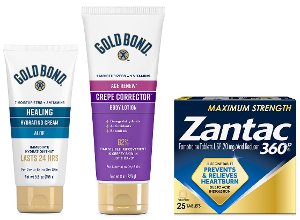 save 25 on gold bond lotion 3oz 14 5oz and zantac 360 25ct pickup or delivery only Kroger Coupon on WeeklyAds2.com