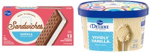 1 99 kroger deluxe ice cream or sandwiches Kroger Coupon on WeeklyAds2.com