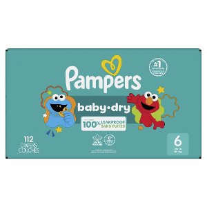 save 10 00 on pampers baby dry enormous pack Kroger Coupon on WeeklyAds2.com